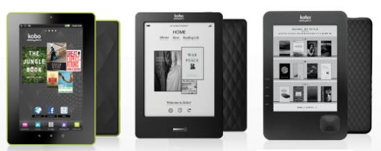 Kobo lukulaite ja tablet