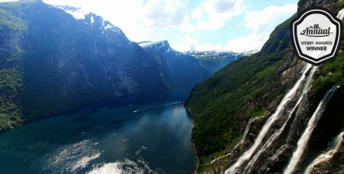 Norja Geirangefjord, Webby Award