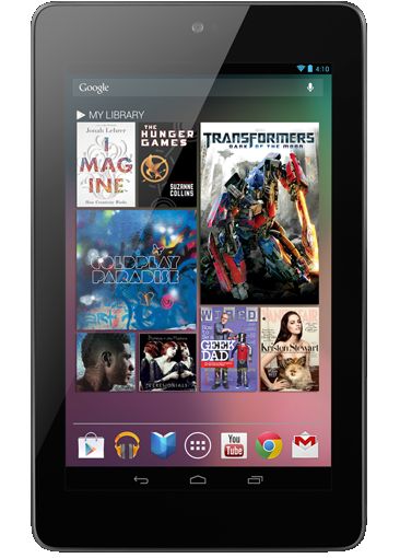 Google Nexus 7 tablet, media