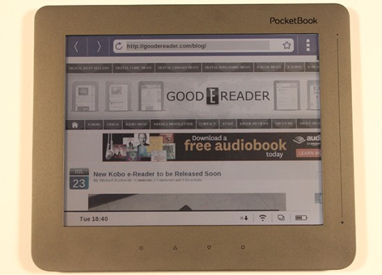 Pockebook Color Lux, Photo by Goodereader