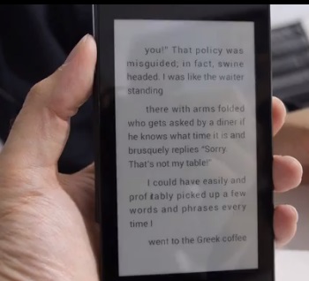 Alcatel One Touch Hero with E ink ereader display