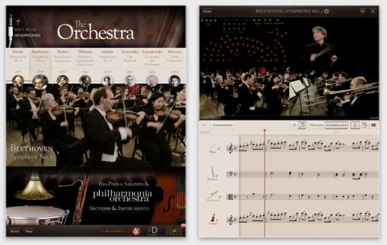 The Orchestra, iPad app, Esa-Pekka Salonen