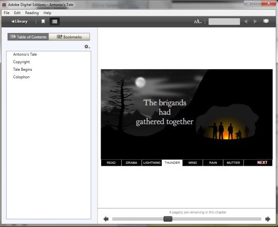 Adobe Digital Editions 4.0 screen shot