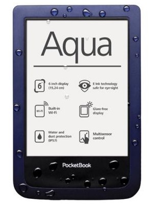 Pocketbook Aqua, vedenpitävä lukulaite