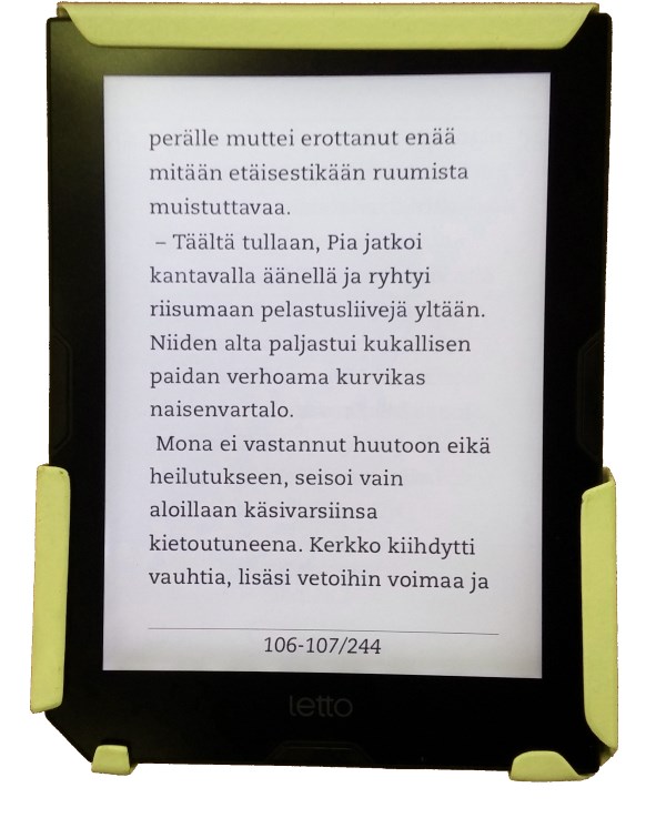 Ruotsissa kehitetty ja koeteltu Adlibris Letto e-kirjojen lukulaite nyt  myös Suomessa | Klaava